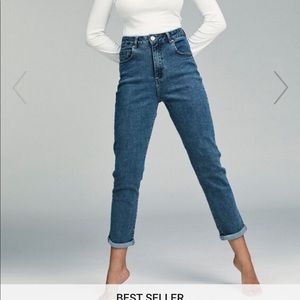 Stretch mom jean